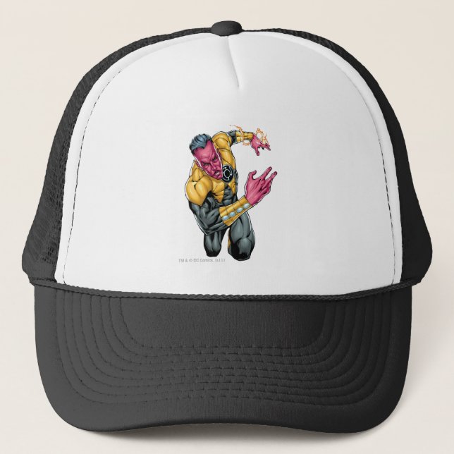 Thaal Sinestro 8 Trucker Hat (Front)