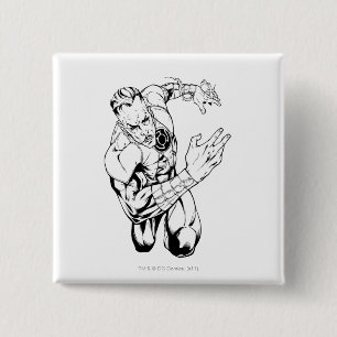 Thaal Sinestro 9 2 Inch Square Button