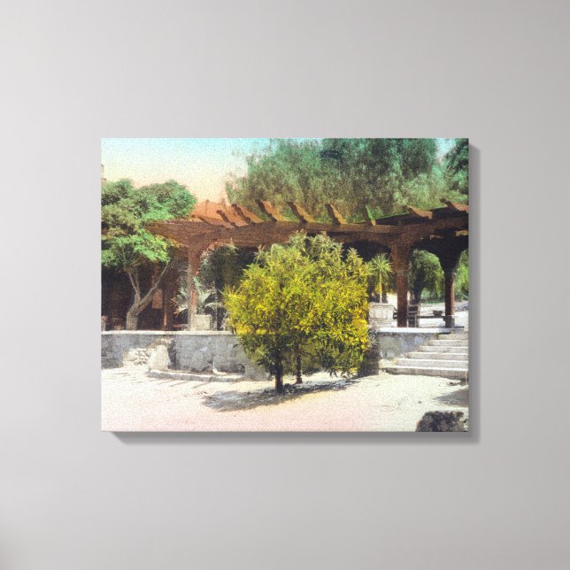 Thacher School Pergola ViewOjai, CA Canvas Print (Front)