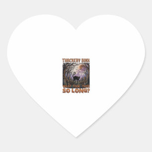 Thackery Binx Black Cat Halloween Graveyard Bats_1 Heart Sticker