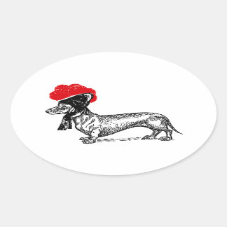 Thackle with bollard oval sticker