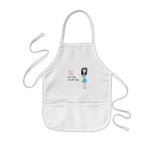 Thai alphabet Yor Ying  Apron