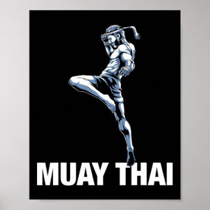 Thai Boxing And Kickboxing Poster