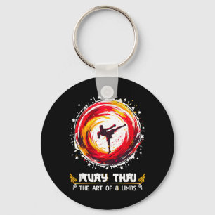 Thai Boxing Full Contact MMA Eight Limbs Muay Thai Keychain