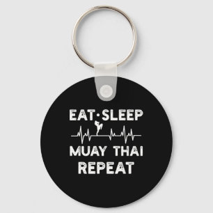 Thai Boxing Muay Thai Kickboxing _1 Keychain