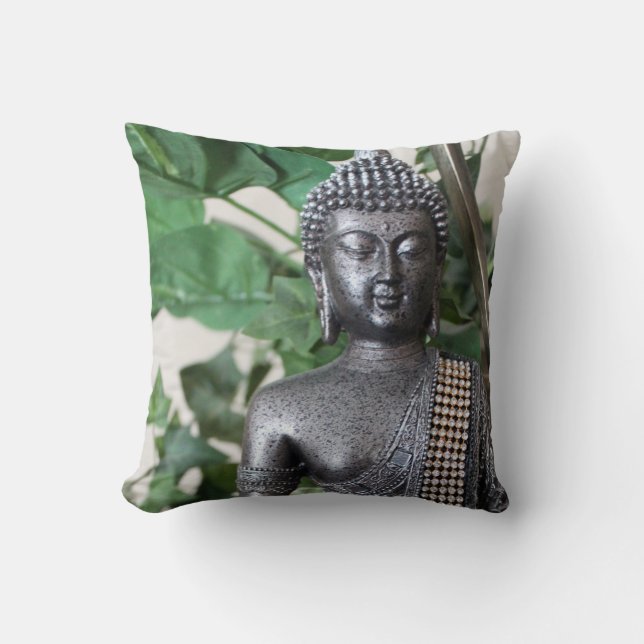 Thai Buddha Large Pillow-20x20 in. Throw Pillow (Front)