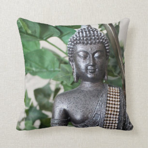 Thai Buddha Large Pillow-20x20 in. Throw Pillow