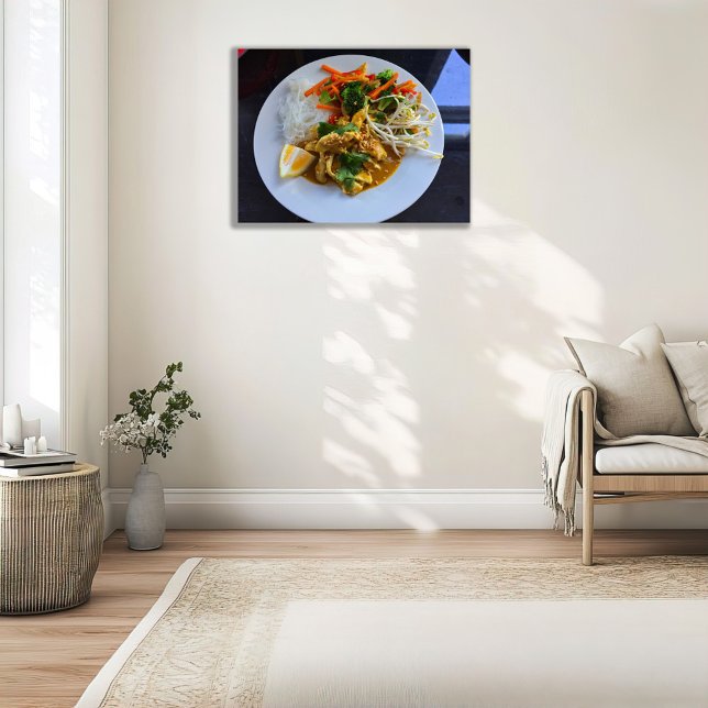 Thai Chicken Satay with Vegetables and Rice Poster (Creator Uploaded)