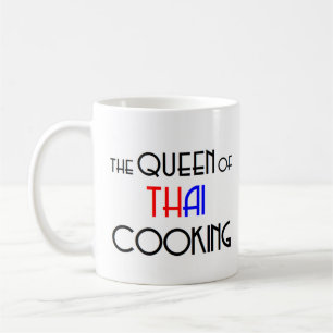 thai cooking queen coffee mug