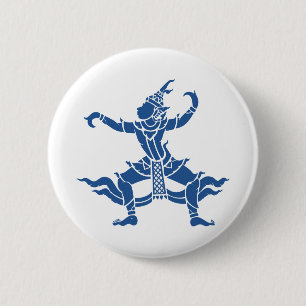 Thai Dancer ⚠ Thailand Sign ⚠ 2 Inch Round Button