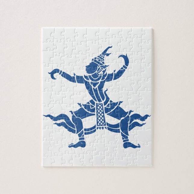 Thai Dancer ⚠ Thailand Sign ⚠ Jigsaw Puzzle (Vertical)