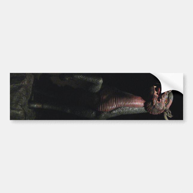 Thai Dragon Horse Bumper Sticker (Front)