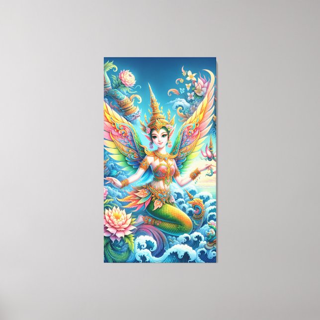 Thai Fairy Canvas Print (Front)