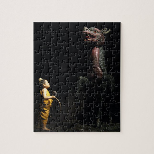 Thai Fairytale - Phra Aphai Mani Jigsaw Puzzle (Vertical)