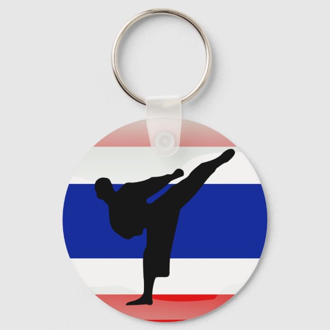 Thai flag keychain (Front)