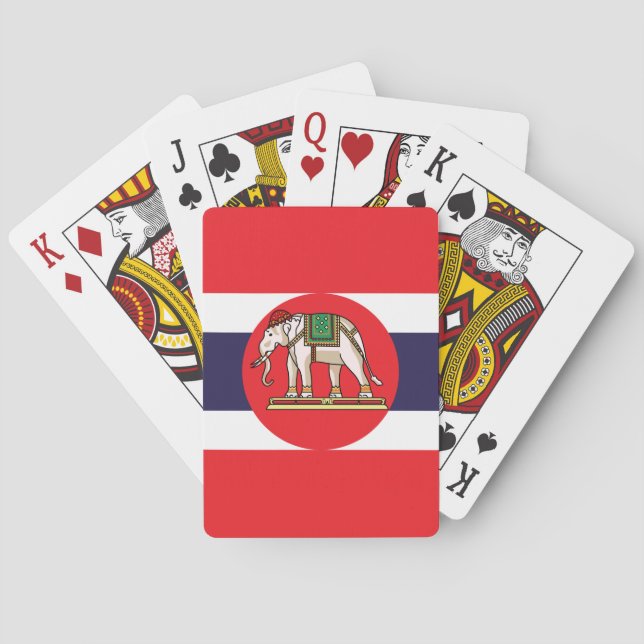 Thai flag Playing Cards (Back)