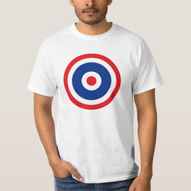 Thai Flag Roundel Target T-Shirt (Front)