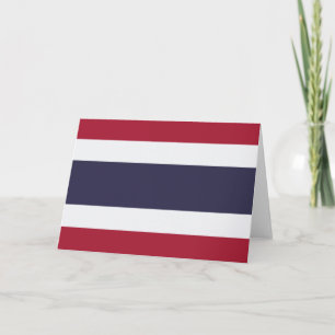 Thai Flag (Thailand) Card