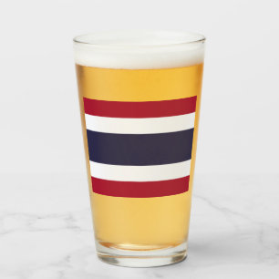 Thai Flag (Thailand) Glass