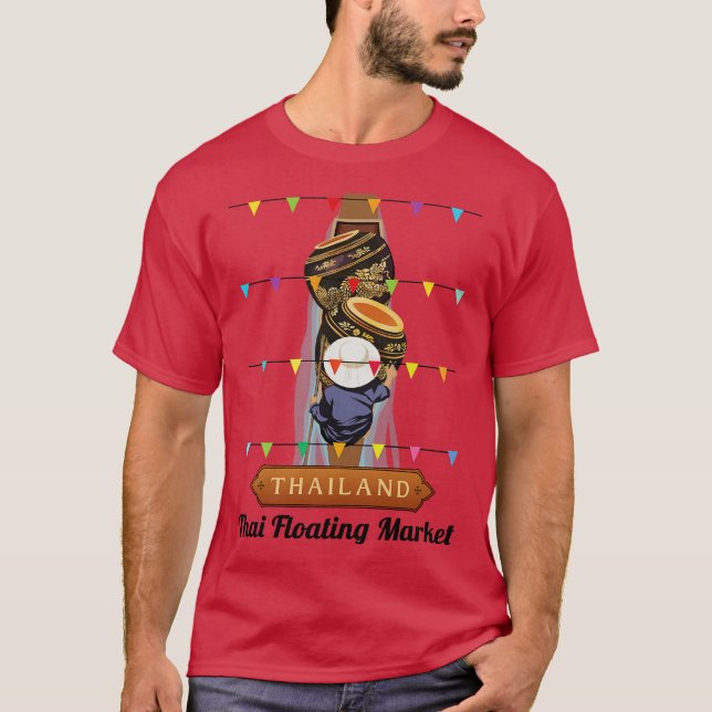 Thai Floating Market T-Shirt (Front)