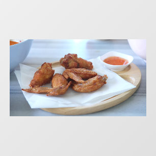 Thai Food Fried Chicken Food Fried Chicken Wings Window Cling
