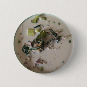 Thai Green Curry [แกงเขียวหวาน] ... Asian Food 2 Inch Round Button