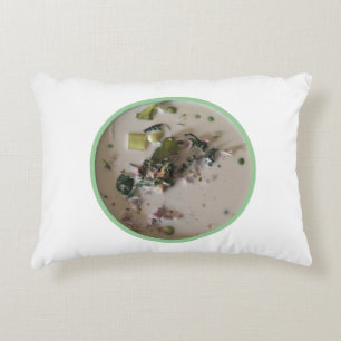 Thai Green Curry [แกงเขียวหวาน] ... Asian Food Accent Pillow