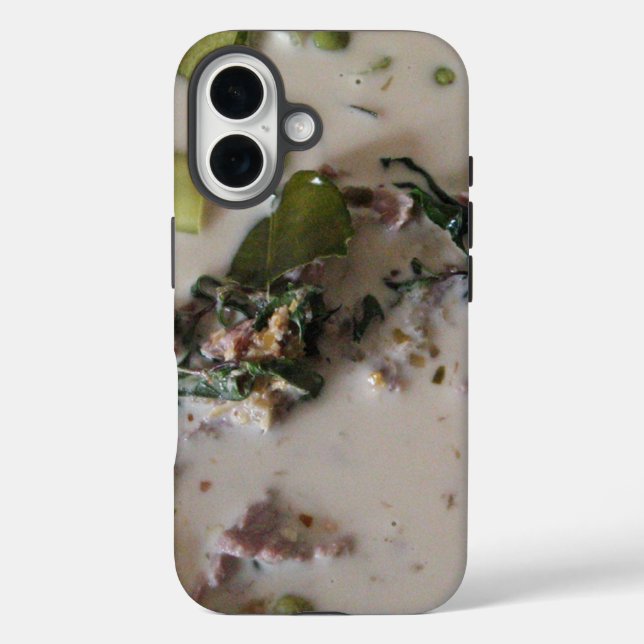 Thai Green Curry [แกงเขียวหวาน] ... Asian Food Case-Mate iPhone Case (Back)