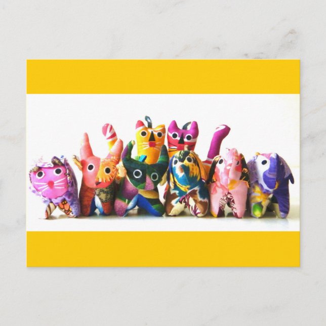 Thai Handmade Dolls Postcard (Front)