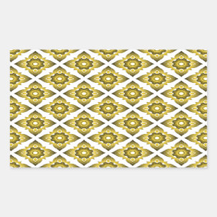 thai ikat seamless pattern background sticker