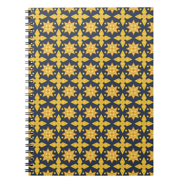 Thai Ornamental Pattern Backgroundabstract, ancien Notebook (Front)