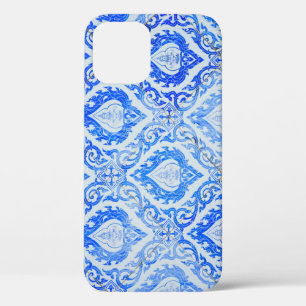 Thai pattern: ceramic tiled church. iPhone 12 case