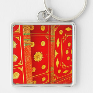 Thai Pavillion Ceiling Keychain