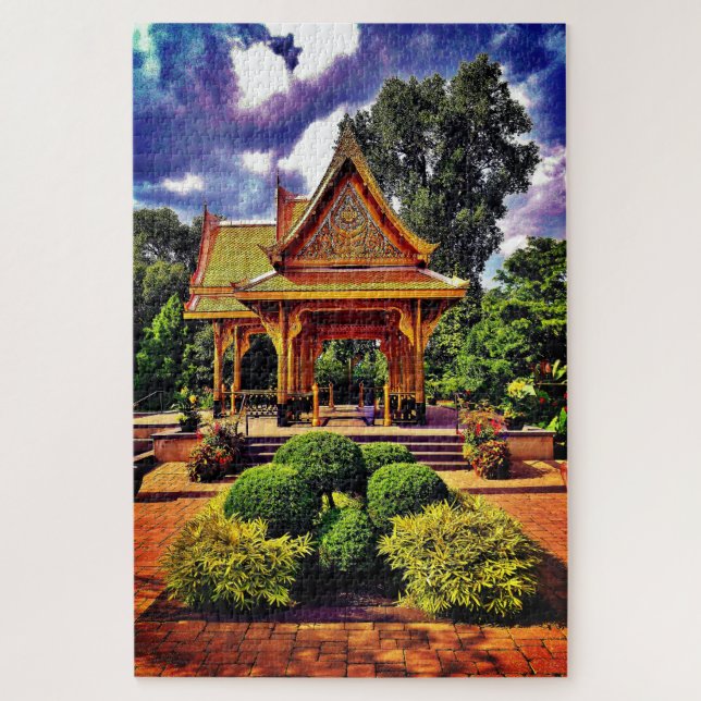 Thai Pavillion Jigsaw Puzzle (Vertical)