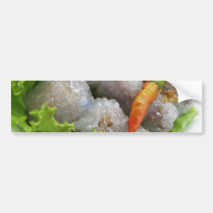 Thai Sago with Chili ... Thailand Street Food Bumper Sticker