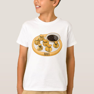 Thai shrimp purse cartoon illustration  T-Shirt