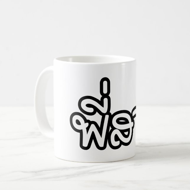 Thai Sister - พี่สาว / Phi Sao - Thai Language Coffee Mug (Front Left)