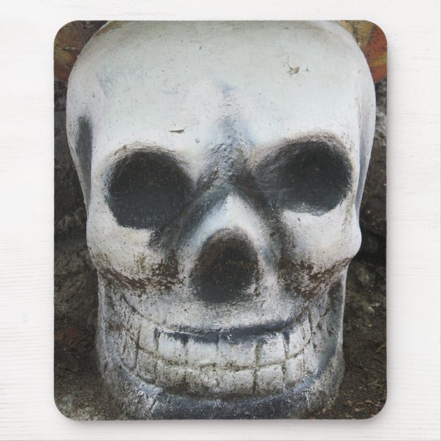 Thai Skull Mouse Pad (Front)