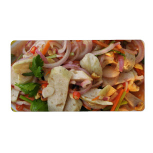 Thai Spicy Sausage Salad ... Asian Street Food