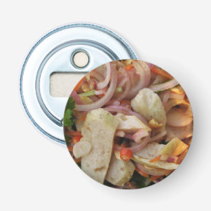 Thai Spicy Sausage Salad ... Asian Street Food Bottle Opener