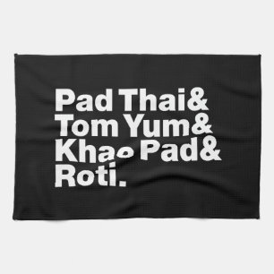 Thai Street Food Kitchen Towel