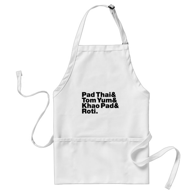 Thai Street Food Standard Apron (Front)