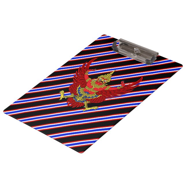 Thai stripes flag clipboard (Angled)