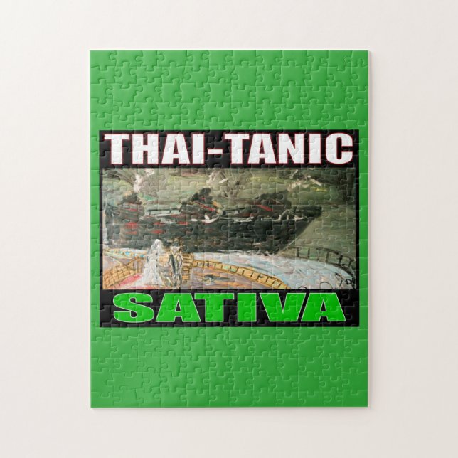 THAI-TANIC SATIVA JIGSAW PUZZLE (Vertical)