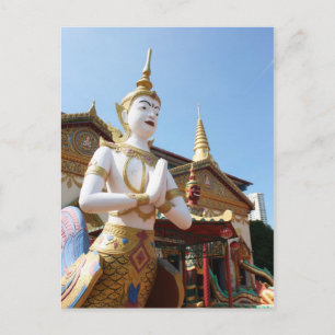 Thai Temple in Penang Postcard