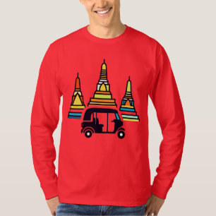 Thai Temples And Tuk Tuks T-Shirt