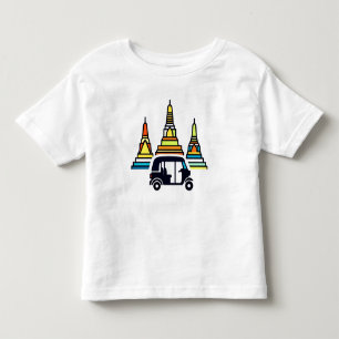 Thai Temples And Tuk Tuks Toddler T-shirt