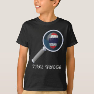 Thai touch fingerprint flag T-Shirt