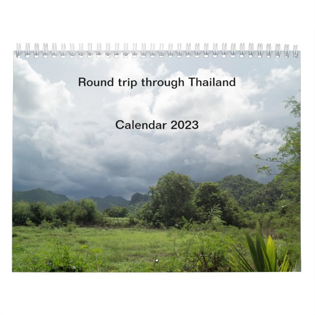 Thai tour - 2023 Calendar (Cover)