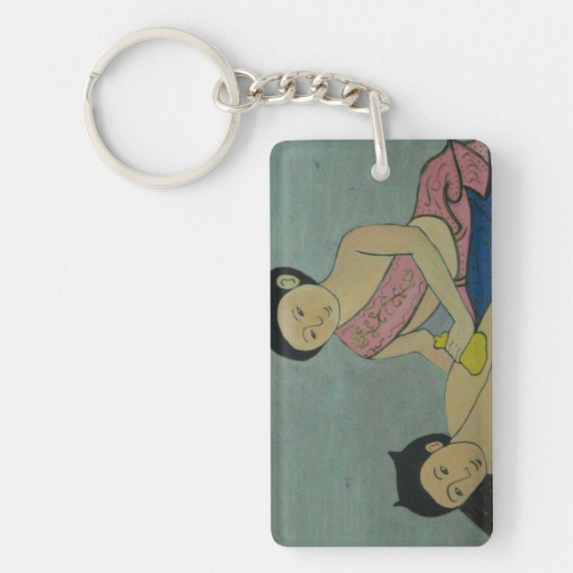 Thai Traditional Massage Keychain (Front)